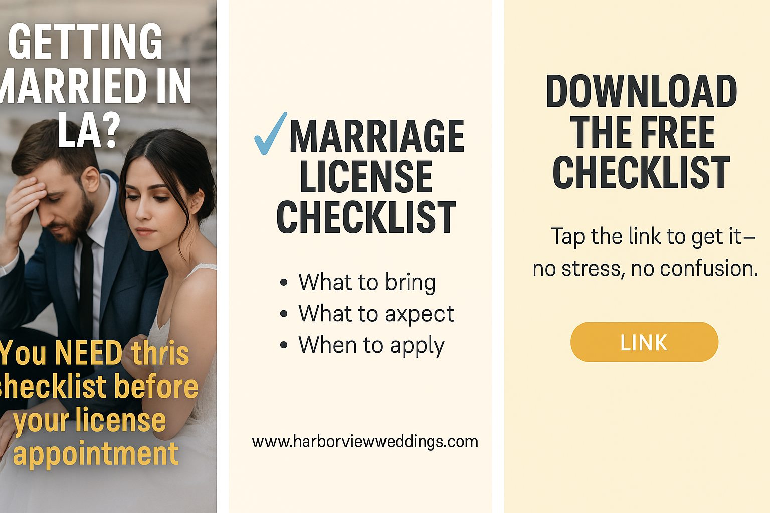 Marriage License Los Angeles