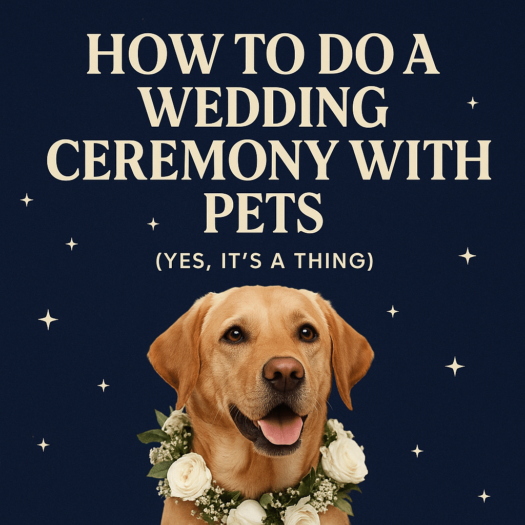 Wedding with Pets